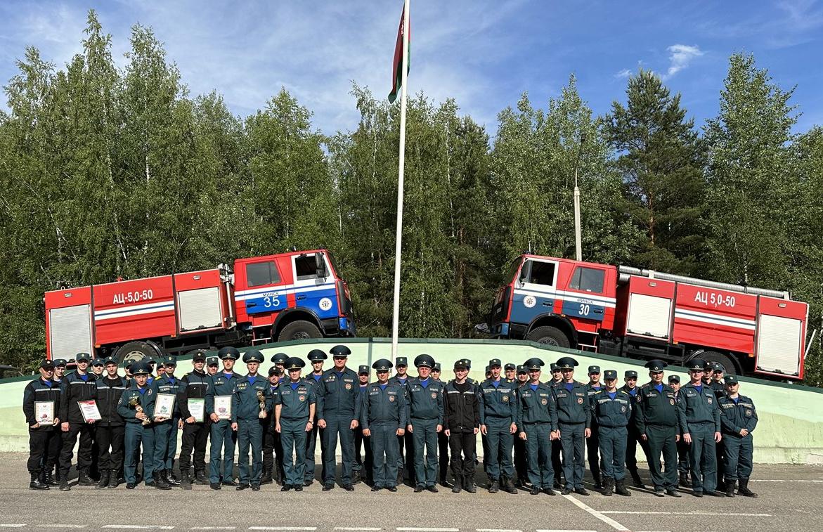 В Минске определили лучшего водителя подразделений по чрезвычайным  ситуациям столицы