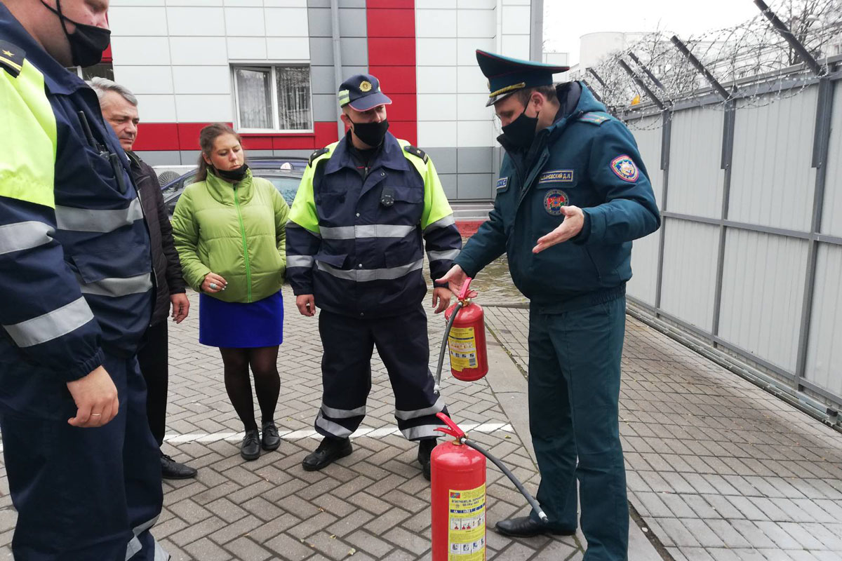 Октябрьский район. Обучение сотрудников Октябрьского РУВД