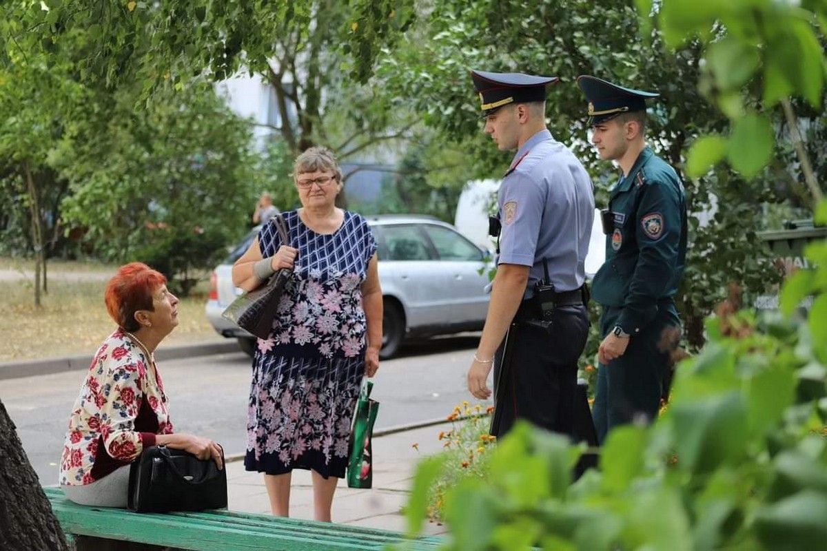 Заводской район. Совместный рейд с сотрудниками РУВД